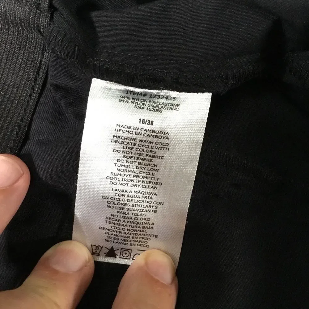 Hurley casual hiking pants women’s size 16